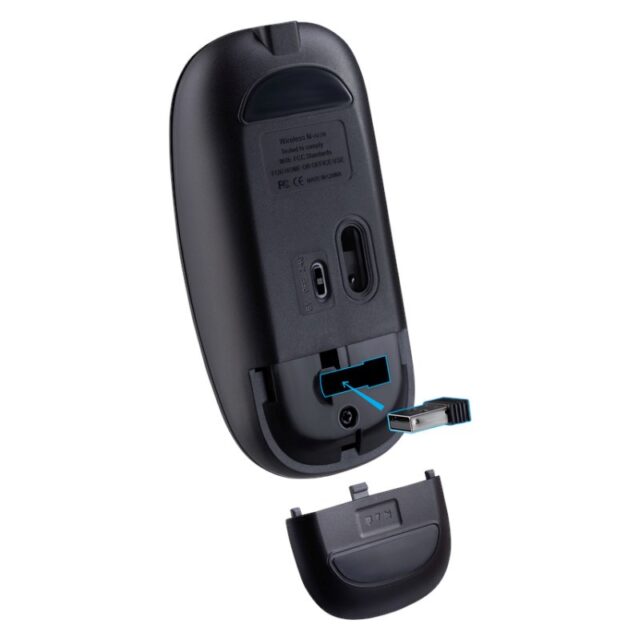MOUSE DEFENDER VITRUAL MB-635 RF+BT SILENT 1600dpi 4P - imagine 4