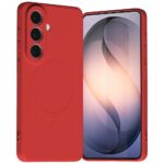 Case Mercury Semi-Silicone MagSafe for Samsung Galaxy S26 red