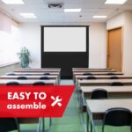 Maclean MC-212 Portable Projection Screen  Compact  Floor  80   16:10 - imagine 4