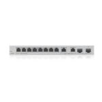 Zyxel XGS1210-12-ZZ0102F network switch Managed Gigabit Ethernet (10/100/1000) Grey - imagine 2