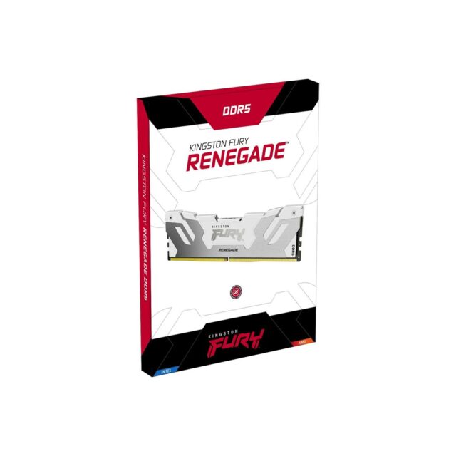 Kingston Technology FURY 32GB 6000MT/s DDR5 CL32 DIMM (Kit of 2) Renegade White XMP - imagine 4