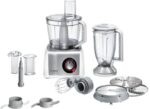 Bosch MC812S814 food processor 1250 W 3.9 L Stainless steel  White