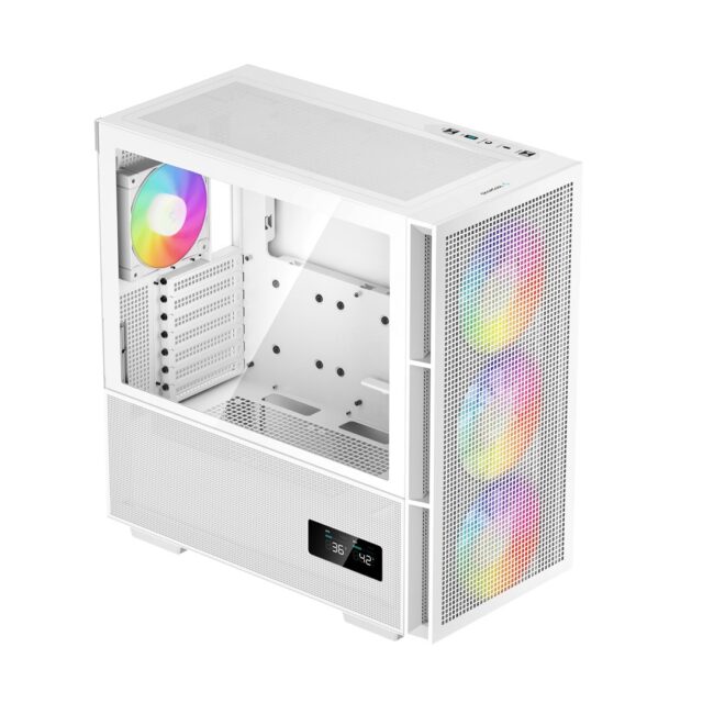 DeepCool CH560 DIGITAL WH Midi Tower White - imagine 3