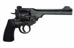 WEBLEY MKVI .455 Police cal.4.5 mm Diabolo cartridge 6-shot barrel 4’ CO2 Black Ekp to17J - imagine 7