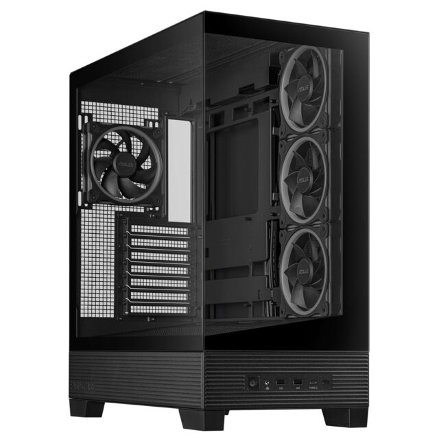 ASUS A31 Plus TG ARGB BLACK Midi Tower - imagine 3