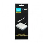 iBox IUH3CFT1 notebook dock/port replicator USB 3.2 Gen 1 (3.1 Gen 1) Type-C Silver - imagine 4