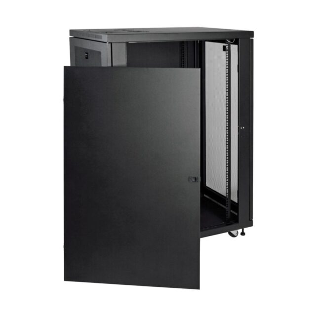 Tripp Lite SR24UB SmartRack 24U Mid-Depth Half-Height Rack Enclosure Cabinet - imagine 4