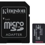 Kingston Technology 16GB microSDHC Industrial C10 A1 pSLC Card + SD Adapter