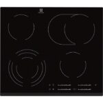 Electrolux EHF6547FXK hob Black Built-in 4 zone(s)
