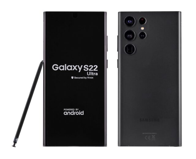 Samsung Galaxy S22 Ultra SM-S908B 17.3 cm (6.8 ) Dual SIM Android 12 5G USB Type-C 8 GB 128 GB 5000 mAh Black Remade / Refurbished - imagine 9