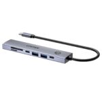 UNITEK HUB USB-C PD 100W HDMI 2.0 WITH ON/OFF - imagine 4