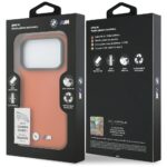 Case BMW M Metal Logo MagSafe for iPhone 17 Pro Max orange - imagine 8