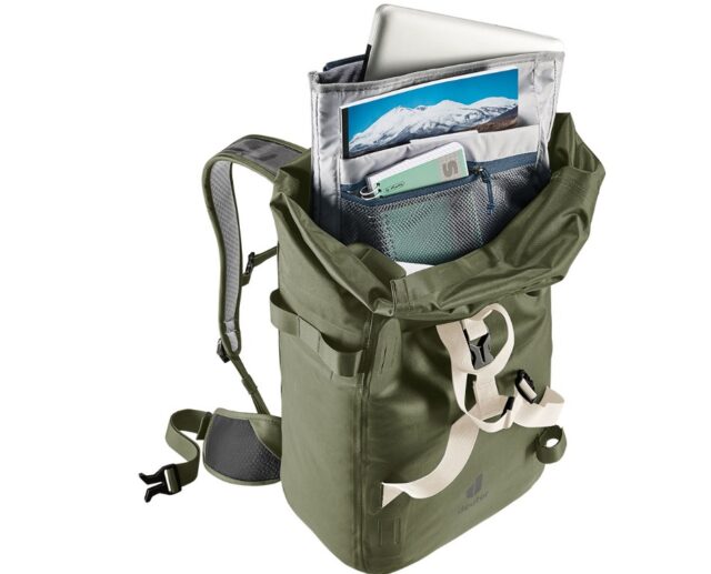 Bicycle backpack - Deuter Amager 25+5 Graphite - imagine 13