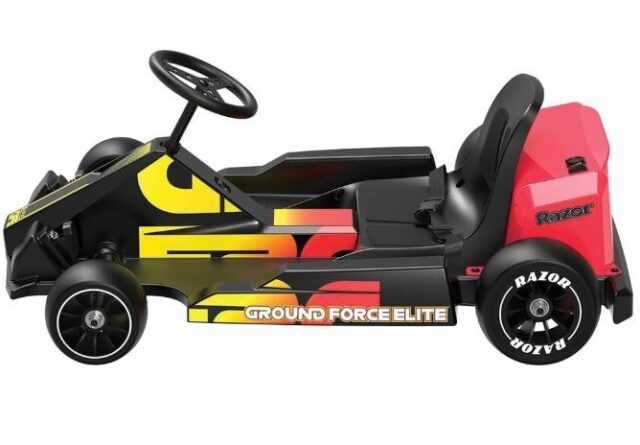 Razor Ground Force Elite - Gokart elektryczny  czarno-czerwony - imagine 6