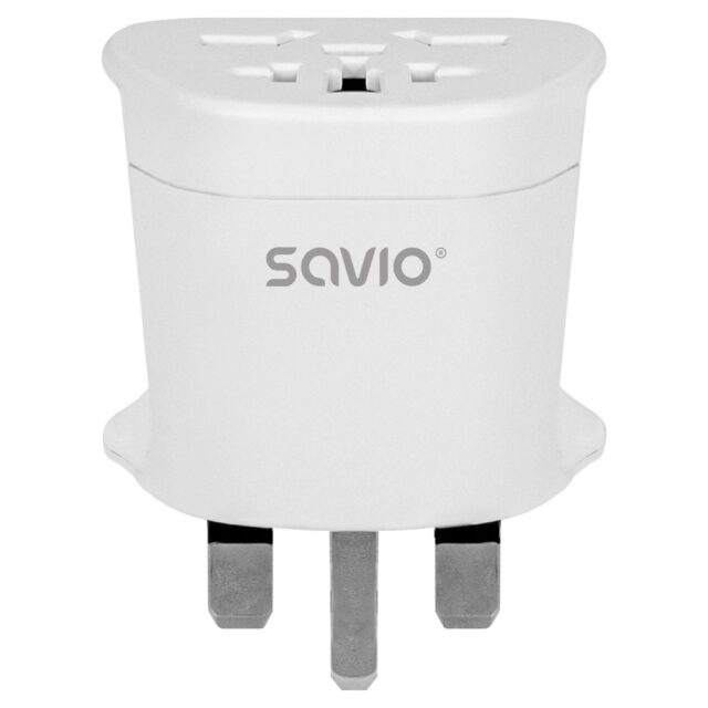Savio AP-05 power adapter/inverter Indoor 2500 W White - imagine 4