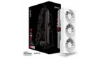 Graphics card. XFX SWIFT RX 9060XT OC White 3-FAN 16GB