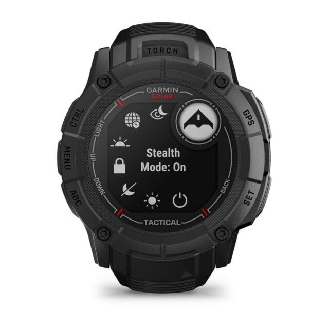 Garmin Instinct 2X Solar Tactical Edition 2.79 cm (1.1 ) MIP 50 mm Digital 176 x 176 pixels Touchscreen Black GPS (satellite) - imagine 9