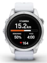 Garmin epix Pro (Gen 2) 3.05 cm (1.2 ) AMOLED 42 mm Digital 390 x 390 pixels Touchscreen Silver Wi-Fi GPS (satellite) - imagine 8