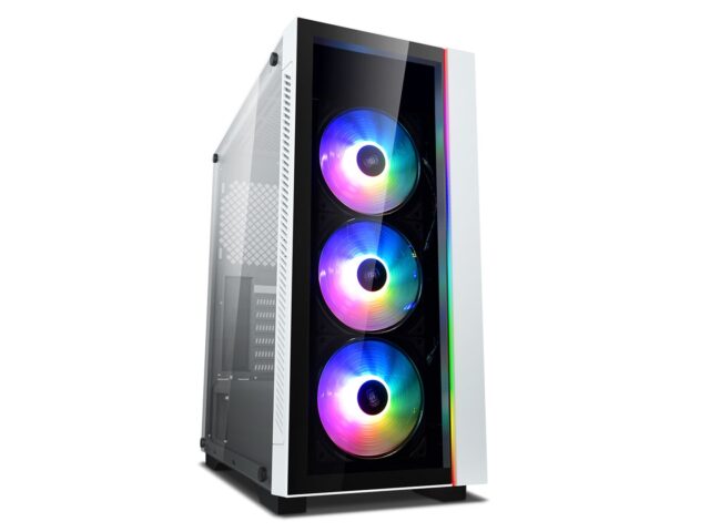 DeepCool Matrexx 55 V3 ADD-RGB WH 3F Midi Tower Black  White - imagine 3
