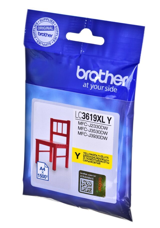 Brother LC-3619XLY ink cartridge Original Yellow 1 pc(s) - imagine 2