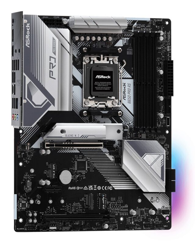 Asrock B650 Pro RS AMD B650 Socket AM5 ATX - imagine 5