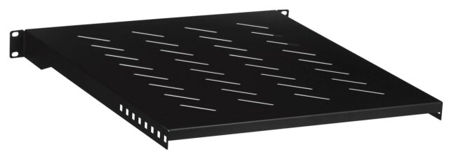 Lanberg AK-1005-B Rack shelf for 19’ 800MM (1U  483X500MM) - imagine 3