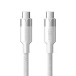 Kabel USB-C do USB-C Vention USB 3.2 5A 10Gbps 1m biały - imagine 3