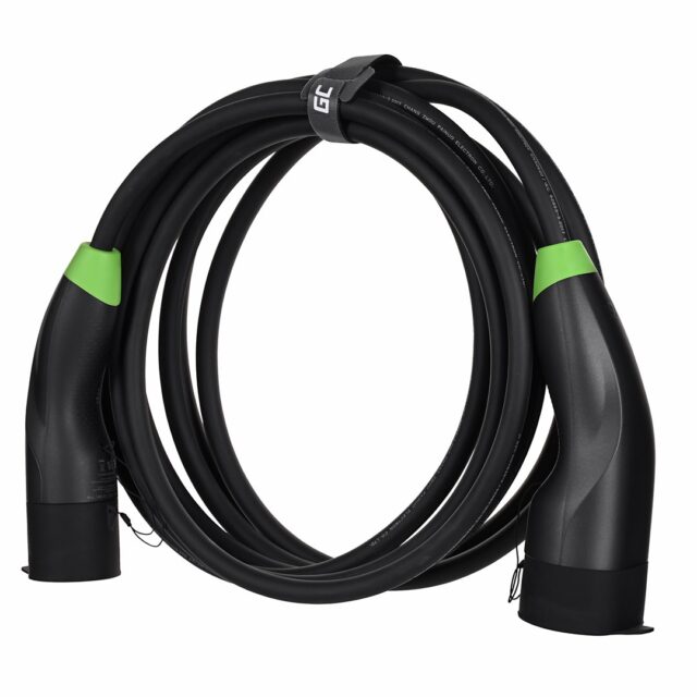 Green Cell EVKABGC02 electric vehicle charging cable Black Type 2 3 7 m - imagine 16