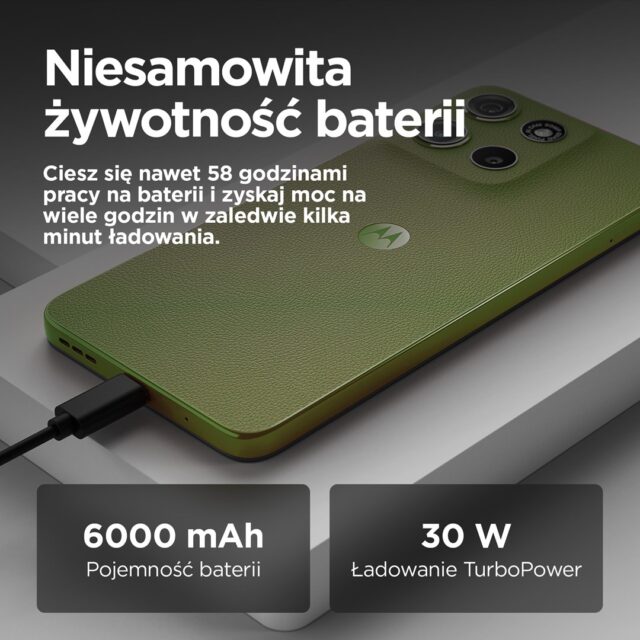 Motorola moto g15 power 17.1 cm (6.72 ) Dual SIM Android 15 4G USB Type-C 8 GB 256 GB 6000 mAh Green - imagine 3