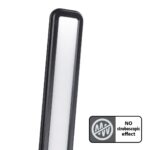 Maclean MCE614 B Dimmable LED Desk Lamp Adjustable Folding 9W IP20 3000K 4500K 6500K Black - imagine 3