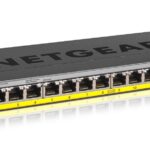 NETGEAR GS116PP Unmanaged Gigabit Ethernet (10/100/1000) Power over Ethernet (PoE) Black