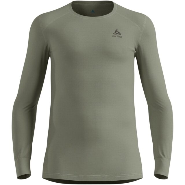 ODLO BL TOP crew neck l/s ACTIVE WARM long-sleeved thermal underwear  size M  grey - imagine 7