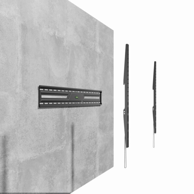 Gembird WM-100F-01 TV wall mount (fixed)  43”-100”  black - imagine 6