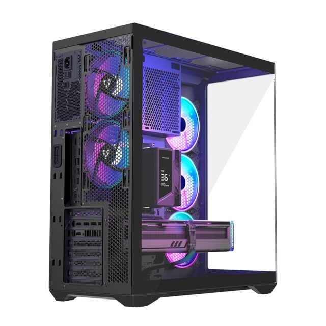 MODECOM Volcano SPACE XL ARGB FULL TOWER 5F Black - imagine 7