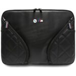 Bag BMW Carbon Pockets & Metal Logo Sleeve 16" black