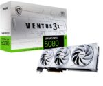 MSI VENTUS GEFORCE RTX 5080 16G 3X OC WHITE graphics card NVIDIA 16 GB GDDR7 - imagine 9