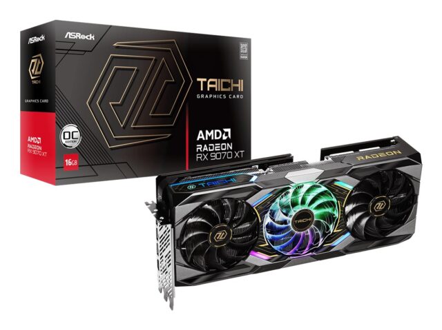 Asrock Taichi Radeon RX 9070 XT OC AMD 16 GB GDDR6 graphics card - imagine 6