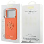 Case Guess FW Resin Logo for iPhone 17    Pro orange - imagine 8