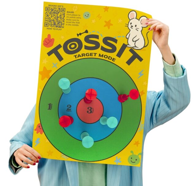 Tarcza TOSSIT - Target & Tic-Tac-Toe - imagine 5