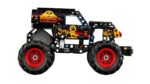 LEGO TECHNIC 42219 Monster Jam Grave Digger Fire and Ice - imagine 4
