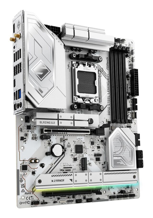 Asrock B850 Steel Legend WiFi AMD B850 Socket AM5 ATX - imagine 4