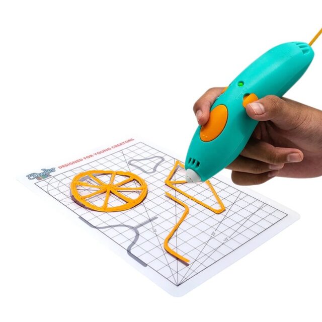 3Doodler Start Plus Costc komplektas rozszerzony 3D pen 0.77 mm Turquoise - imagine 2