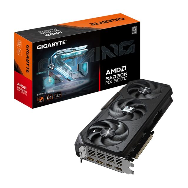Gigabyte Radeon RX 9070 GAMING OC 16GB (GV-R9070GAMING OC-16GD) - imagine 4