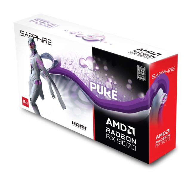 Sapphire PURE Radeon RX 9070 AMD 16 GB GDDR6 - imagine 8