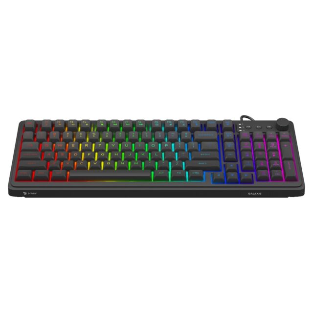 Savio Galaxis keyboard Gaming USB QWERTY US English Black - imagine 2