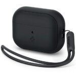 Spigen Silicone Fit Strap AirPods Pro 1/2 black ACS05479 - imagine 10