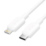 Kabel USB-C do Lightning 3A 480Mbps 1m biały - imagine 2