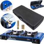 PROMIS 2-burner gas camping stove