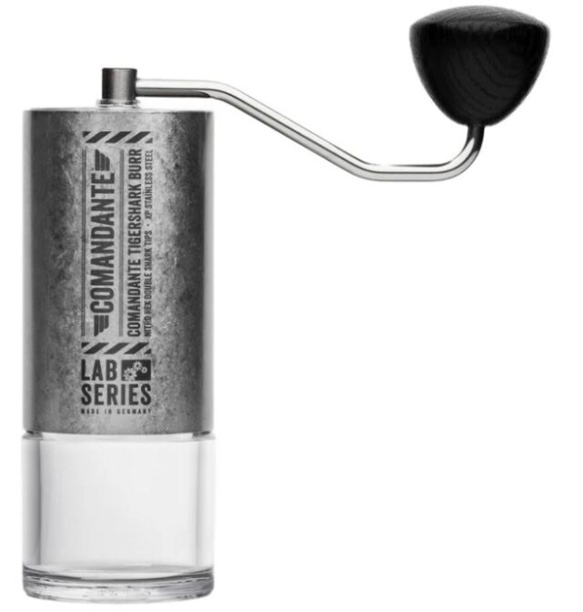 Młynek do kawy Comandante C40 MK4 Lab Series Tigershark Stone Washed - imagine 2