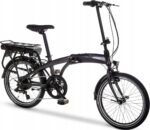 Snapp City-E Graphite folding electric bicycle - imagine 14